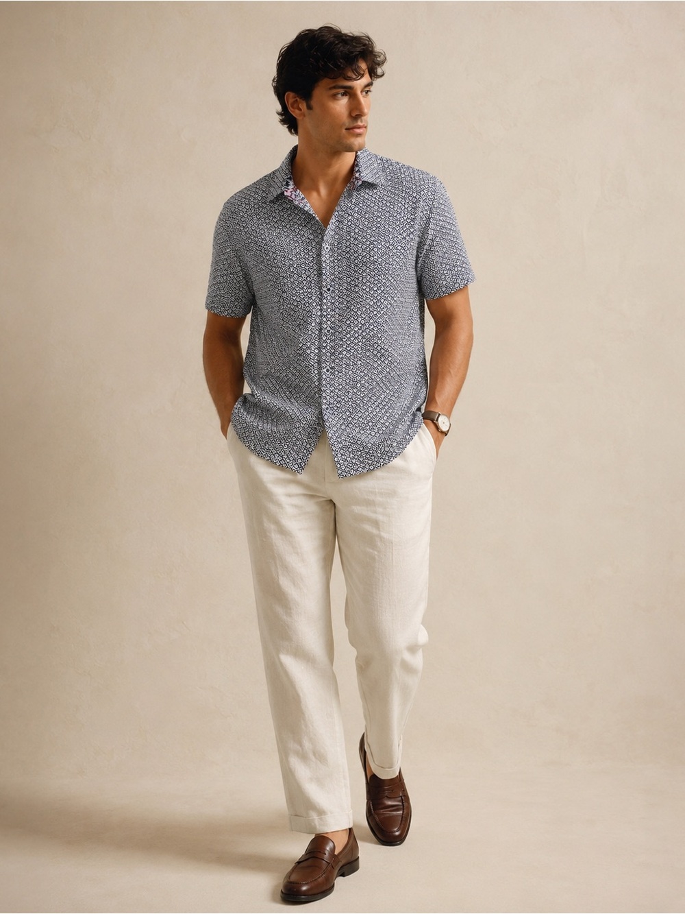Robert Graham Button Up Short Sleeve Shirt